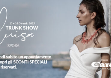 Trunk Show LUISA SPOSA Gennaio