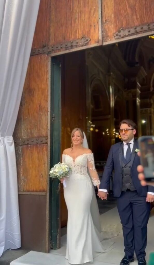 Sposi Atelier Carol nel giorno delle nozze