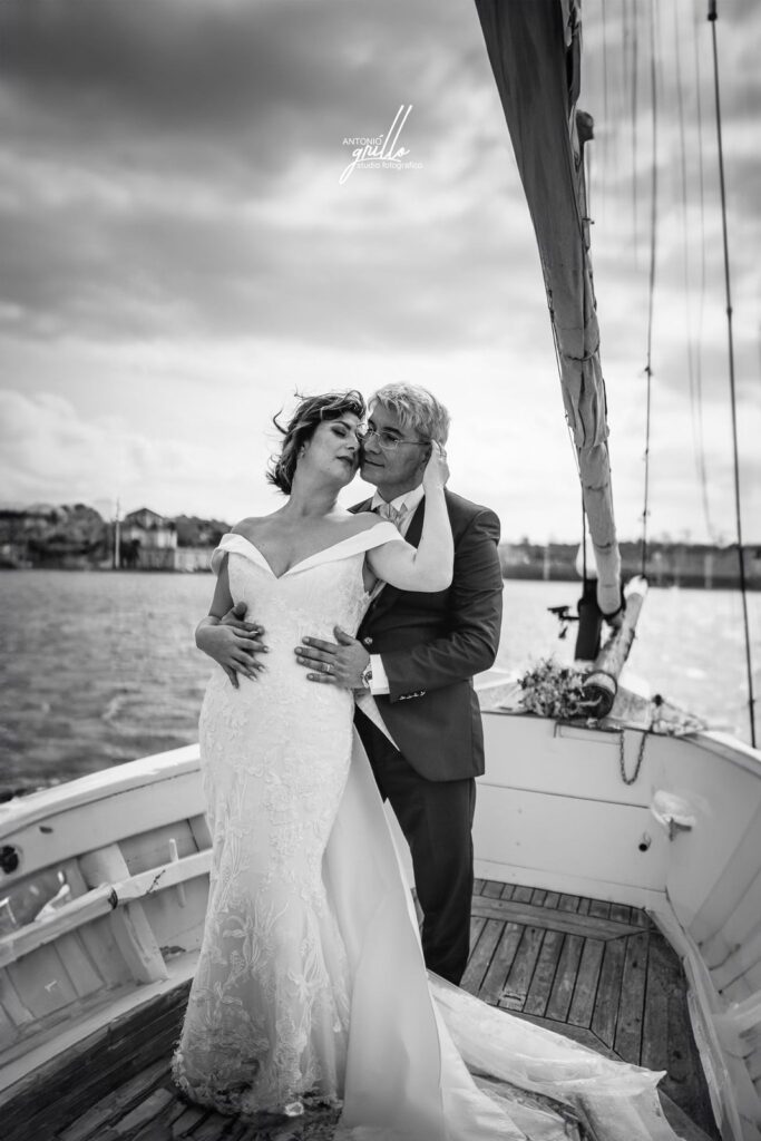 Sposa Atelier Carol nel giorno del suo matrimonio