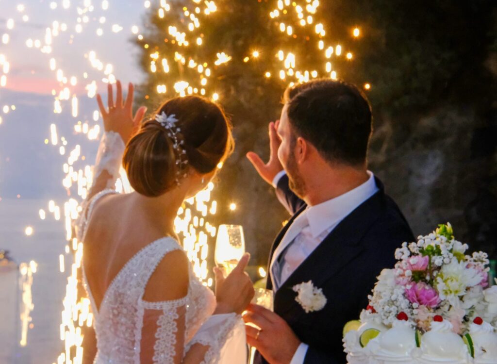 Sposa Atelier Carol nel giorno del suo matrimonio